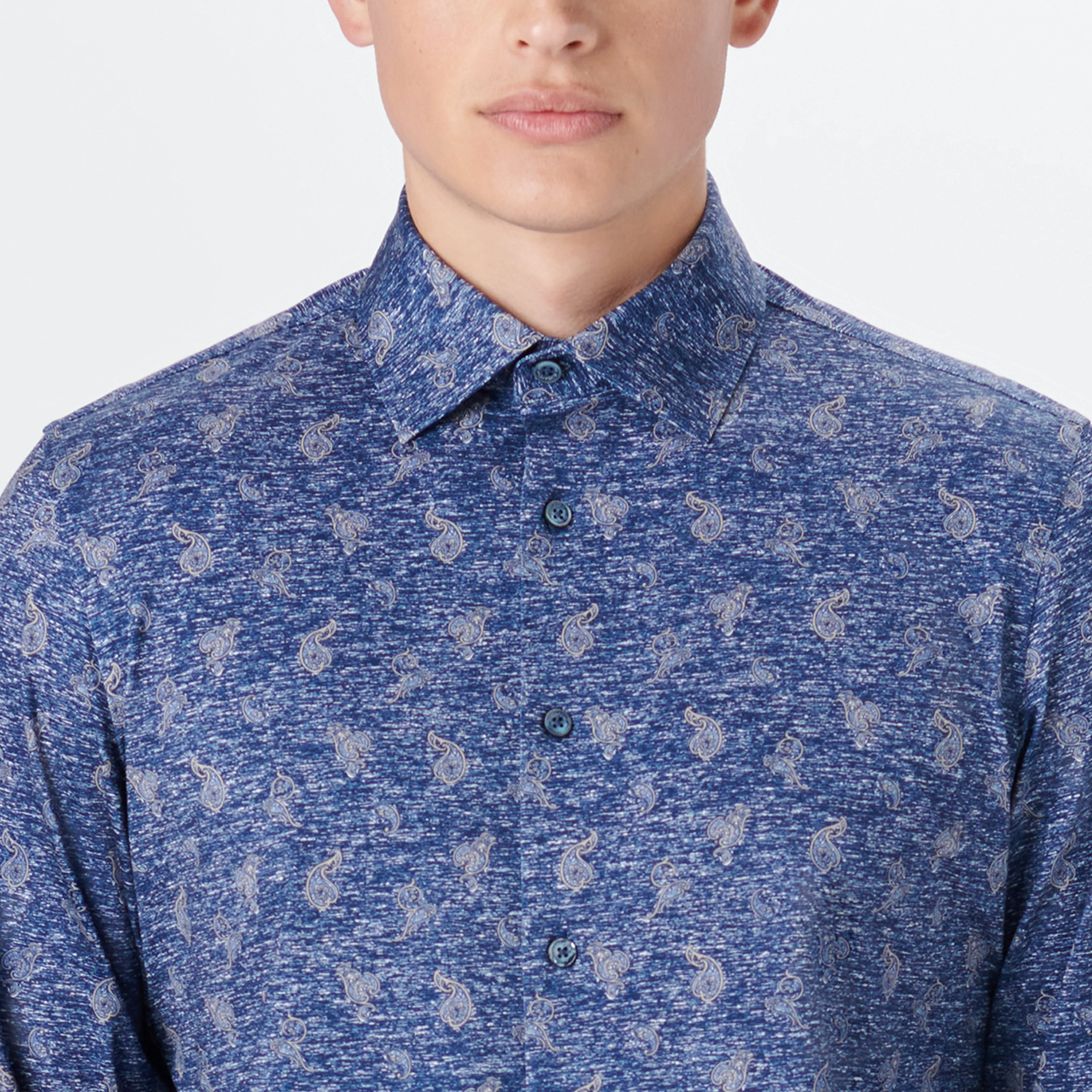 JAMES Paisley Print OoohCotton Shirt