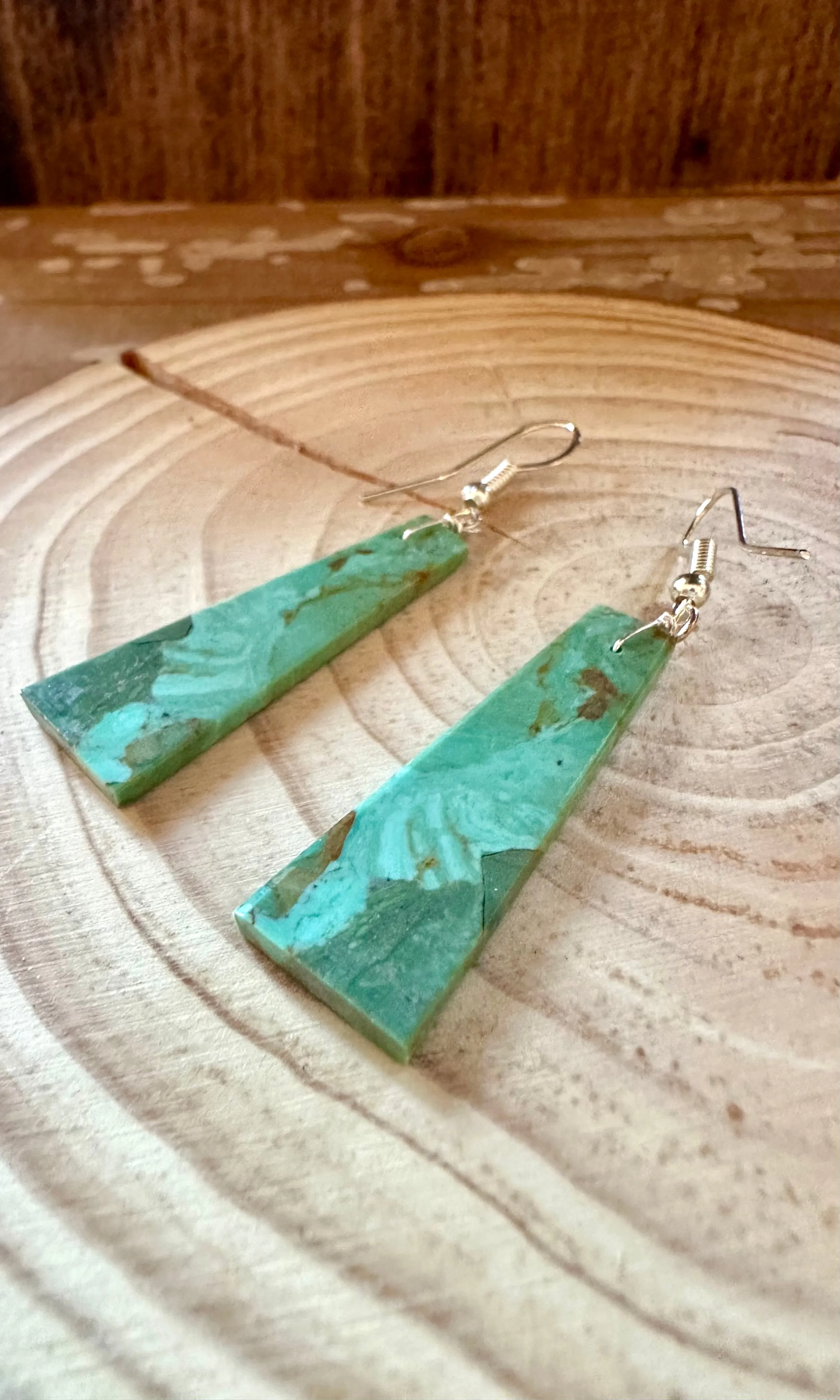 JAMESON PETE Clean Slate SMALL Navajo Turquoise Earrings