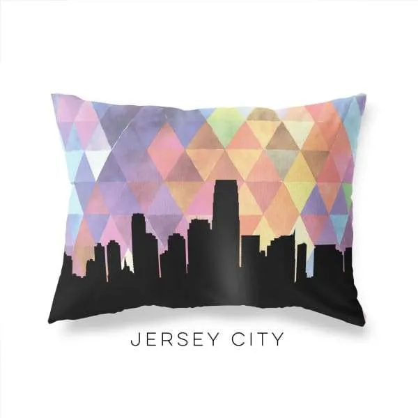 Jersey City, New Jersey geometric skyline