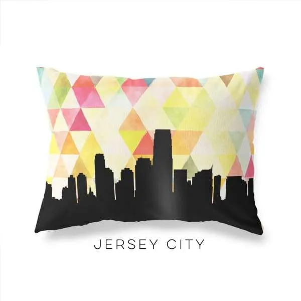 Jersey City, New Jersey geometric skyline