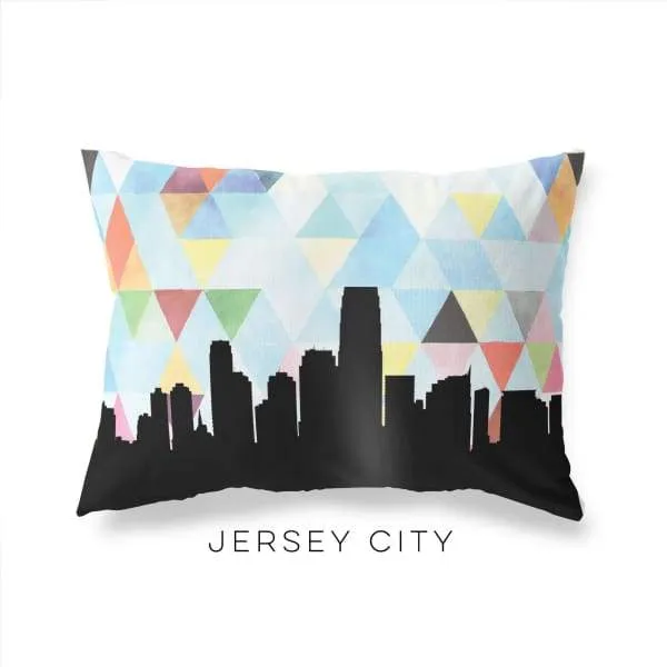 Jersey City, New Jersey geometric skyline