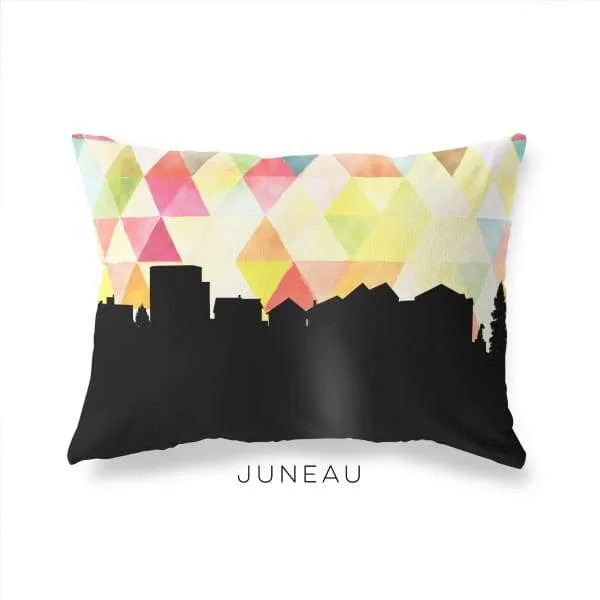 Juneau, Alaska geometric skyline