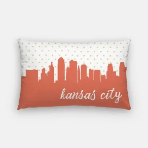 Kansas City, Missouri polka dot skyline