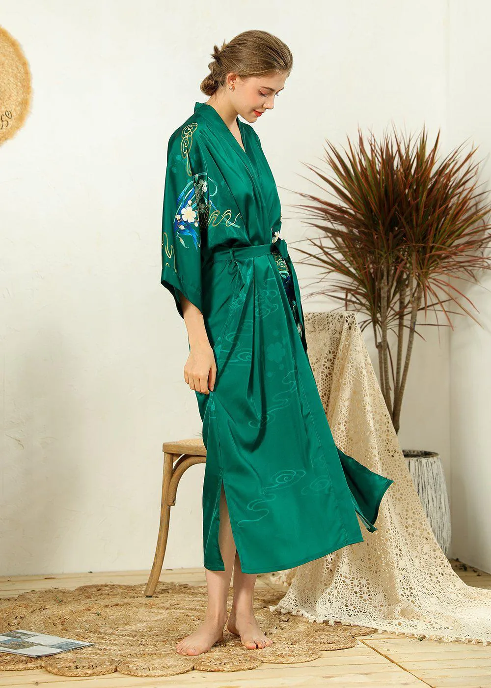 Kuchinashi Kimono Robe
