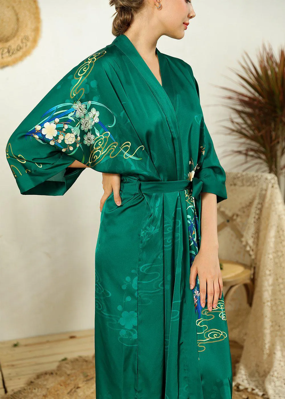 Kuchinashi Kimono Robe