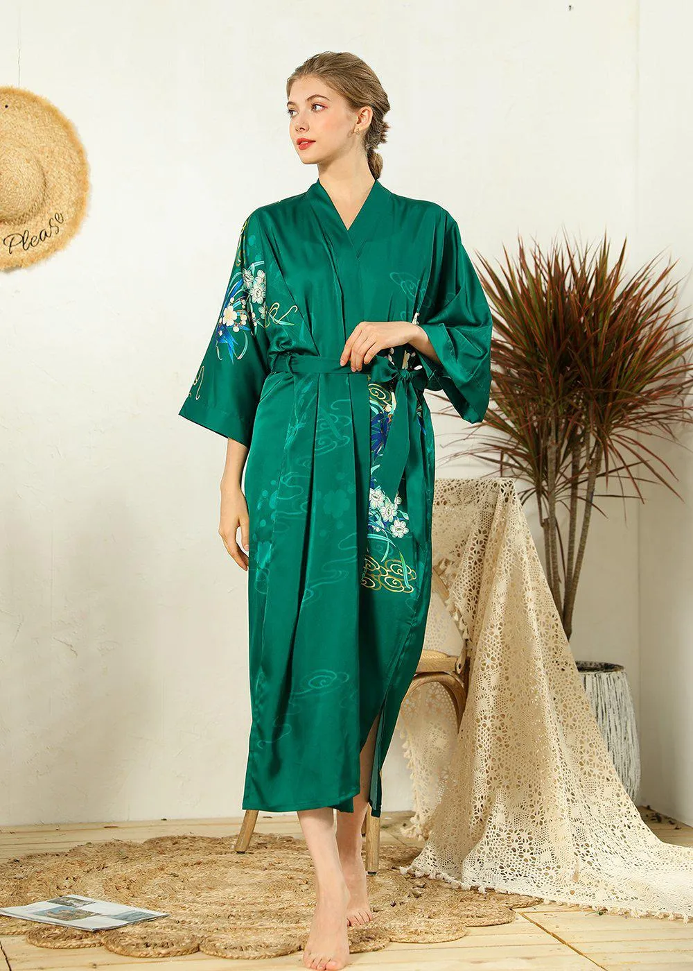 Kuchinashi Kimono Robe