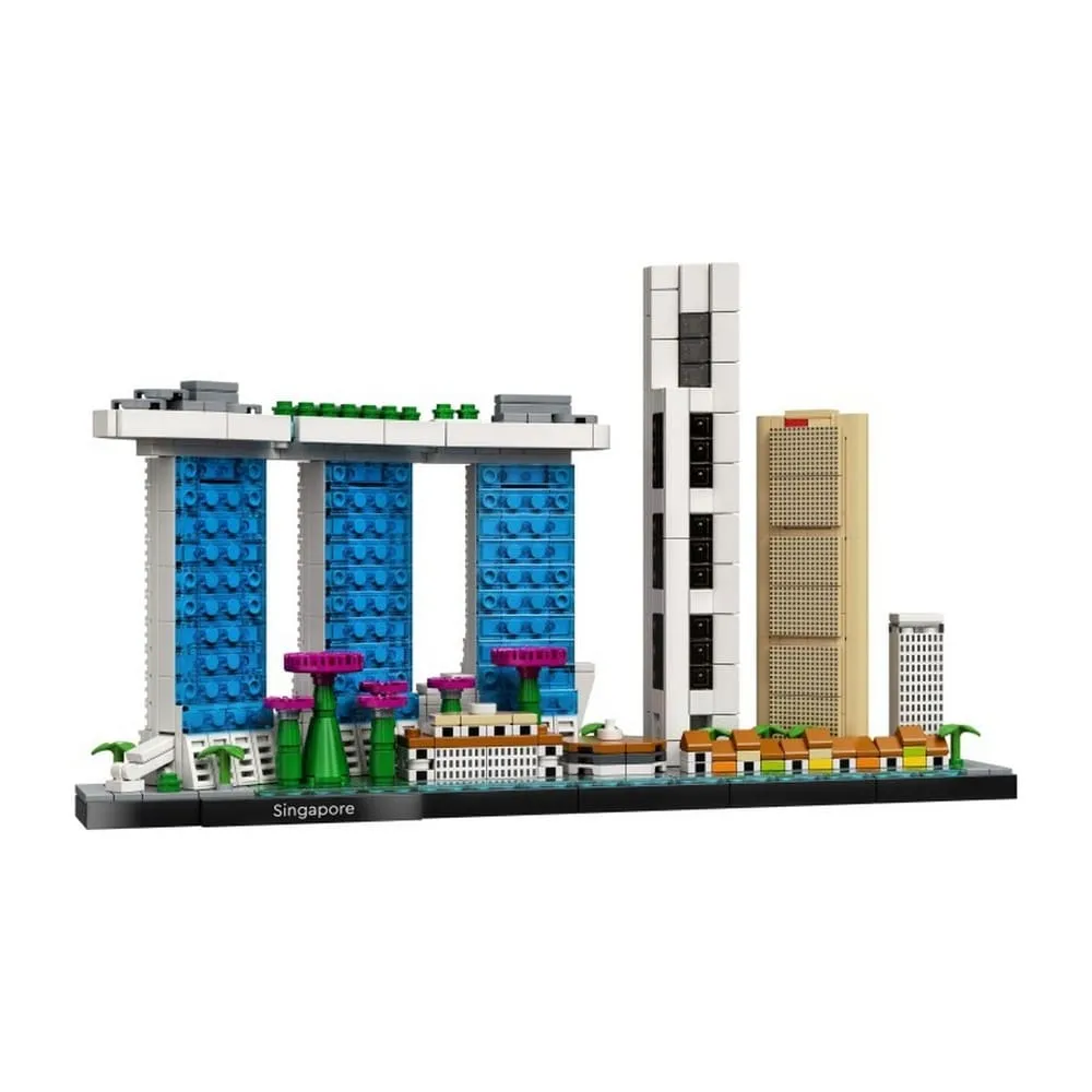 LEGO Architecture -  LEGO Singapore 21057, 827 piese