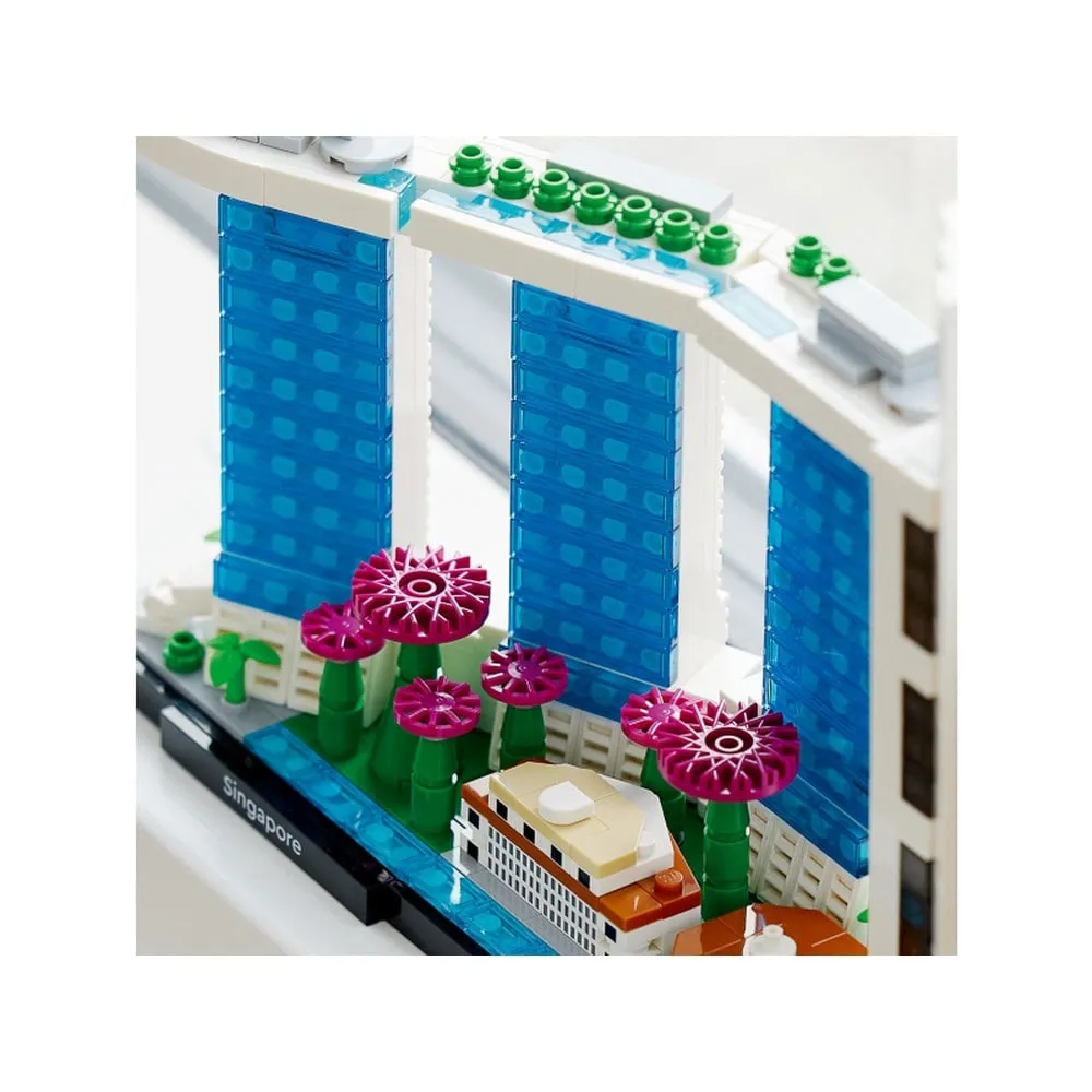 LEGO Architecture -  LEGO Singapore 21057, 827 piese