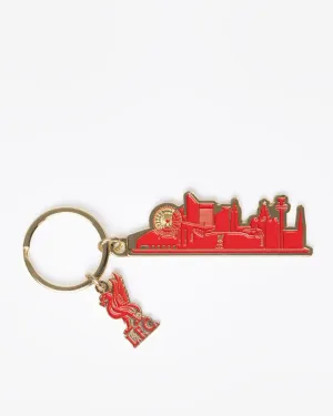 LFC Liverpool Skyline Keyring