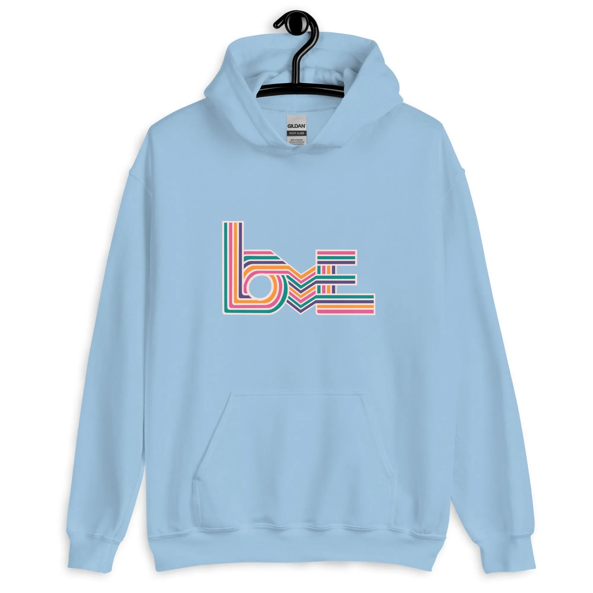 Love Stripes Bright - Unisex Hoodie