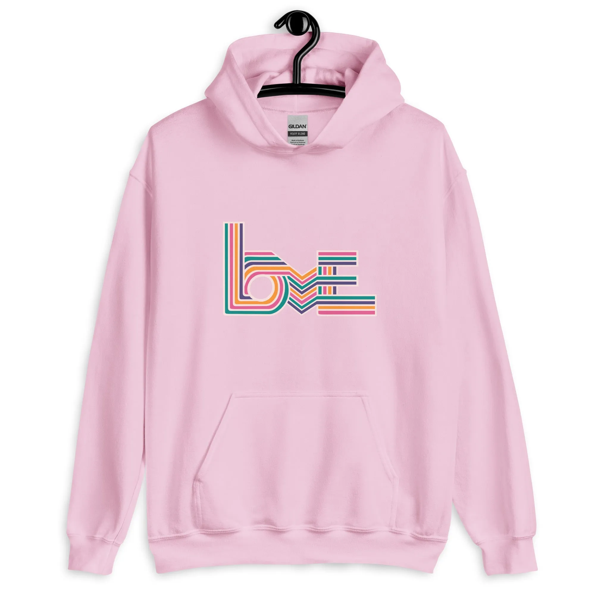 Love Stripes Bright - Unisex Hoodie