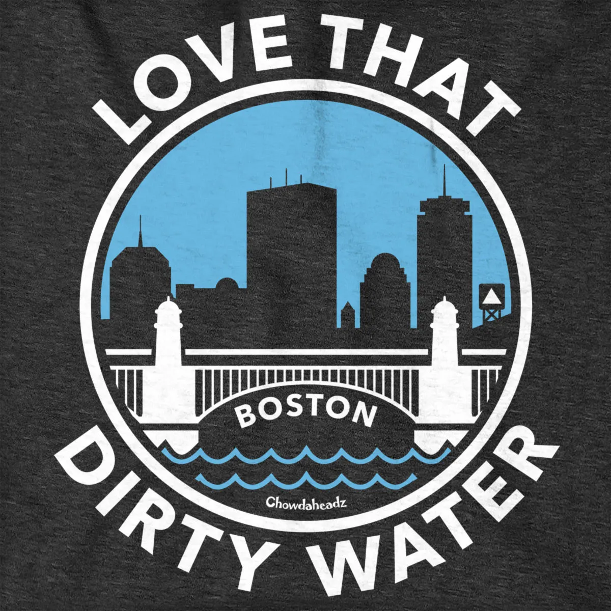 Love That Dirty Water Skyline Seal Hoodie