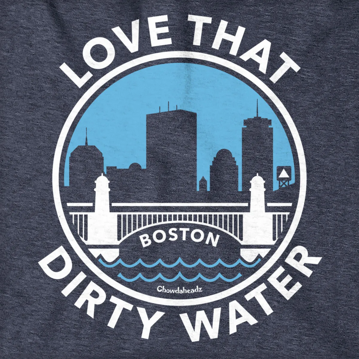 Love That Dirty Water Skyline Seal Hoodie