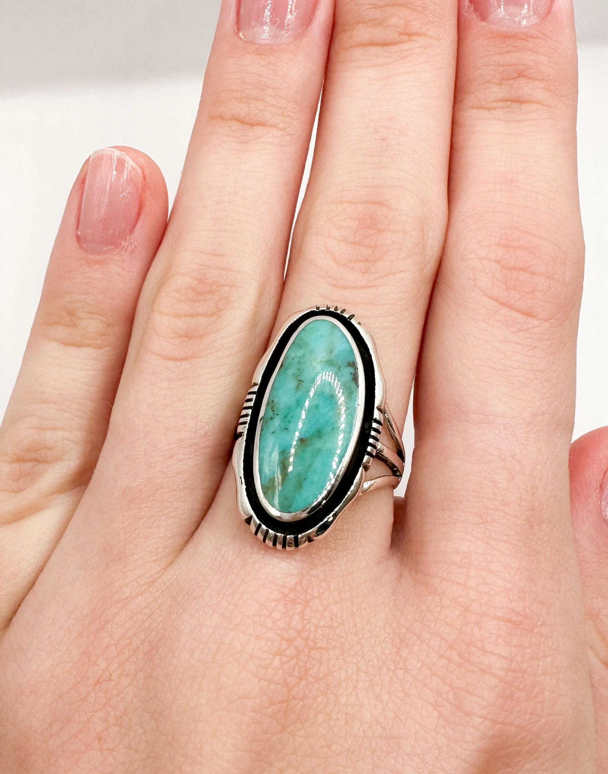 Madre Turquoise Ring