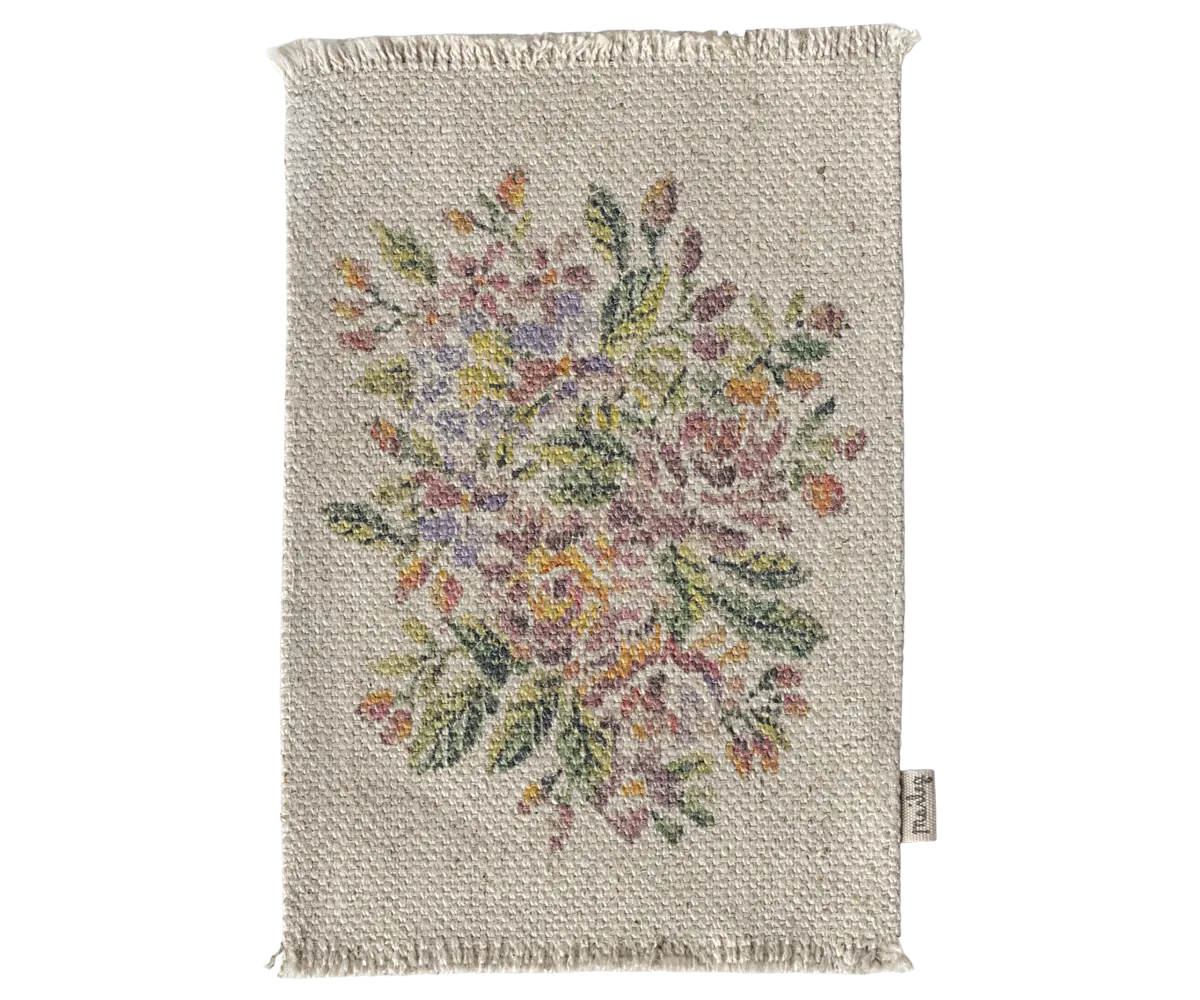 Maileg rug, flower - medium