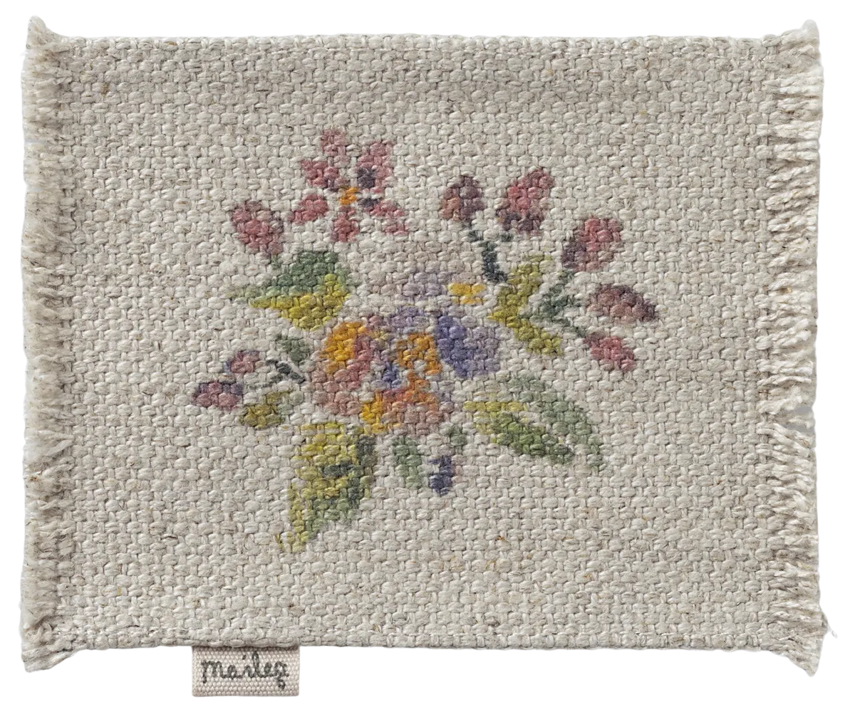 Maileg rug, flower - small