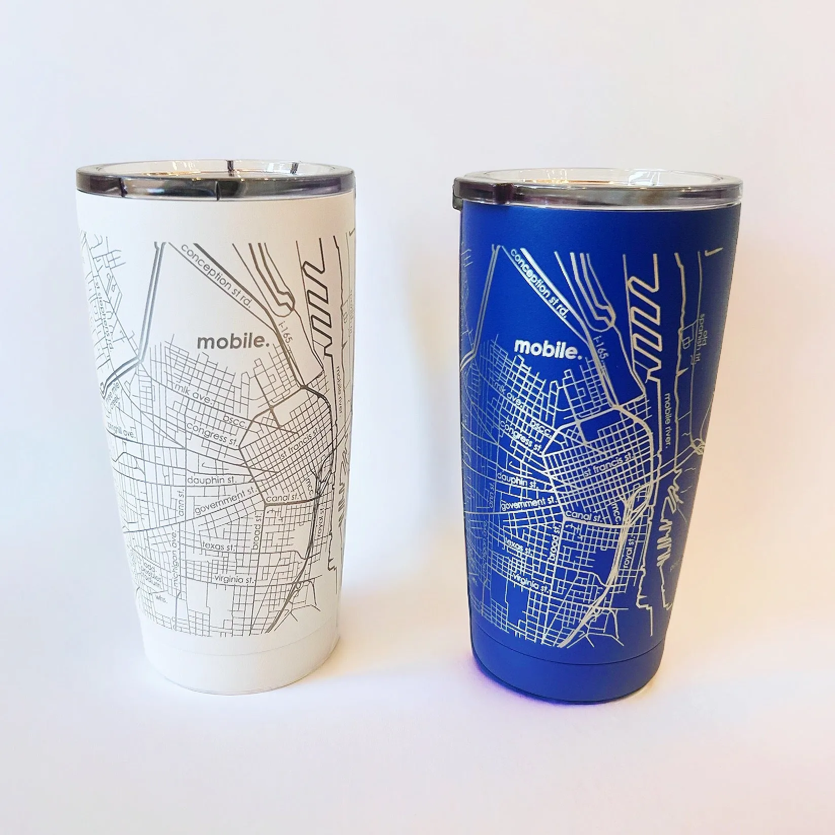 Map of Mobile Insulated Tumbler