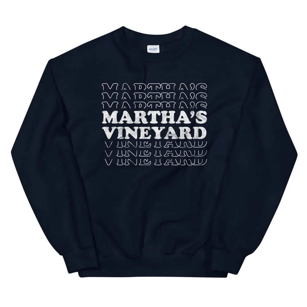 Martha's Vineyard Retro Sweatshirt