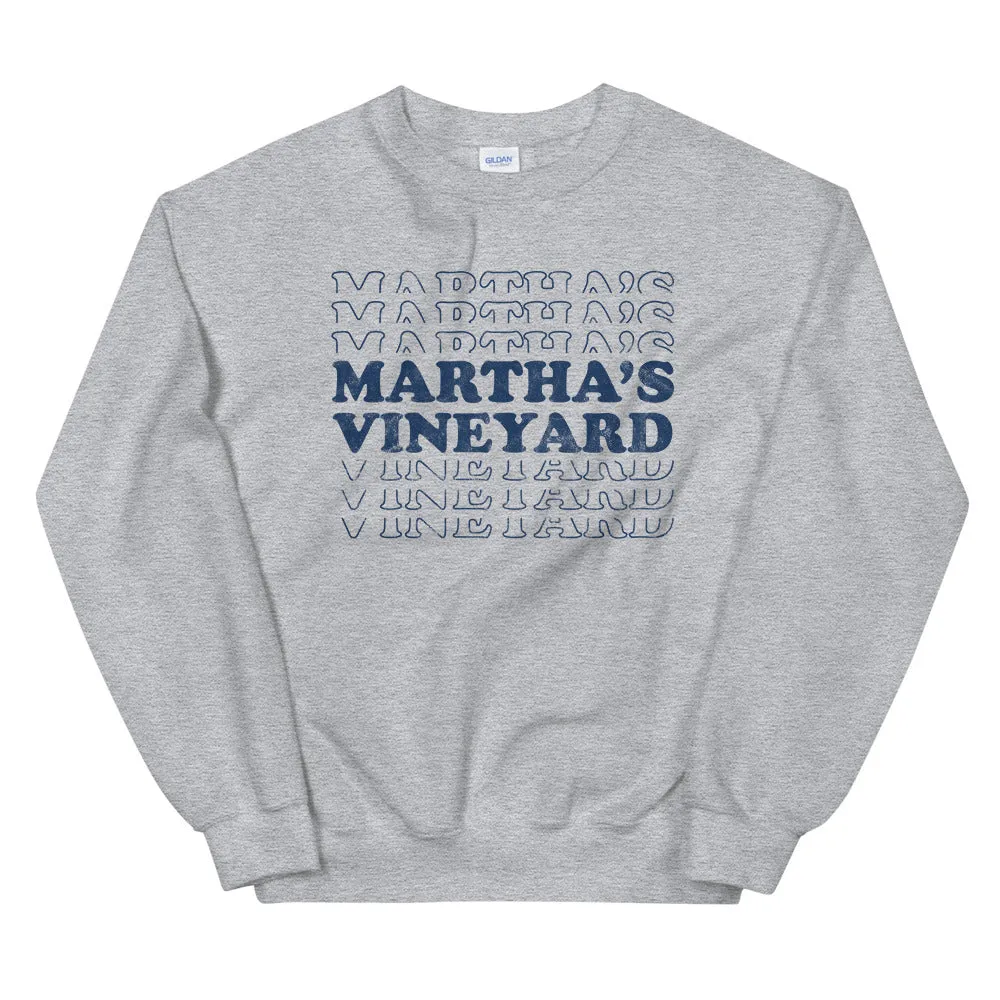 Martha's Vineyard Retro Sweatshirt