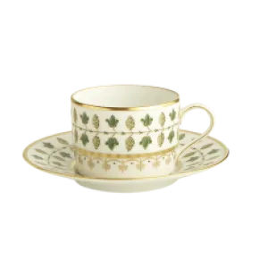 Matignon Green Cup & Saucer