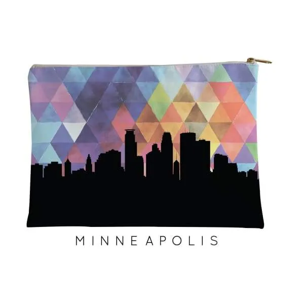 Minneapolis, Minnesota geometric skyline