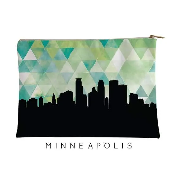 Minneapolis, Minnesota geometric skyline