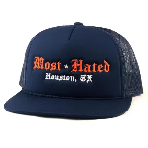 Most Hated | Vintage Foamie Trucker Hat (Navy)