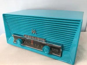 Motorola 56X Tube Radio With Bluetooth input.