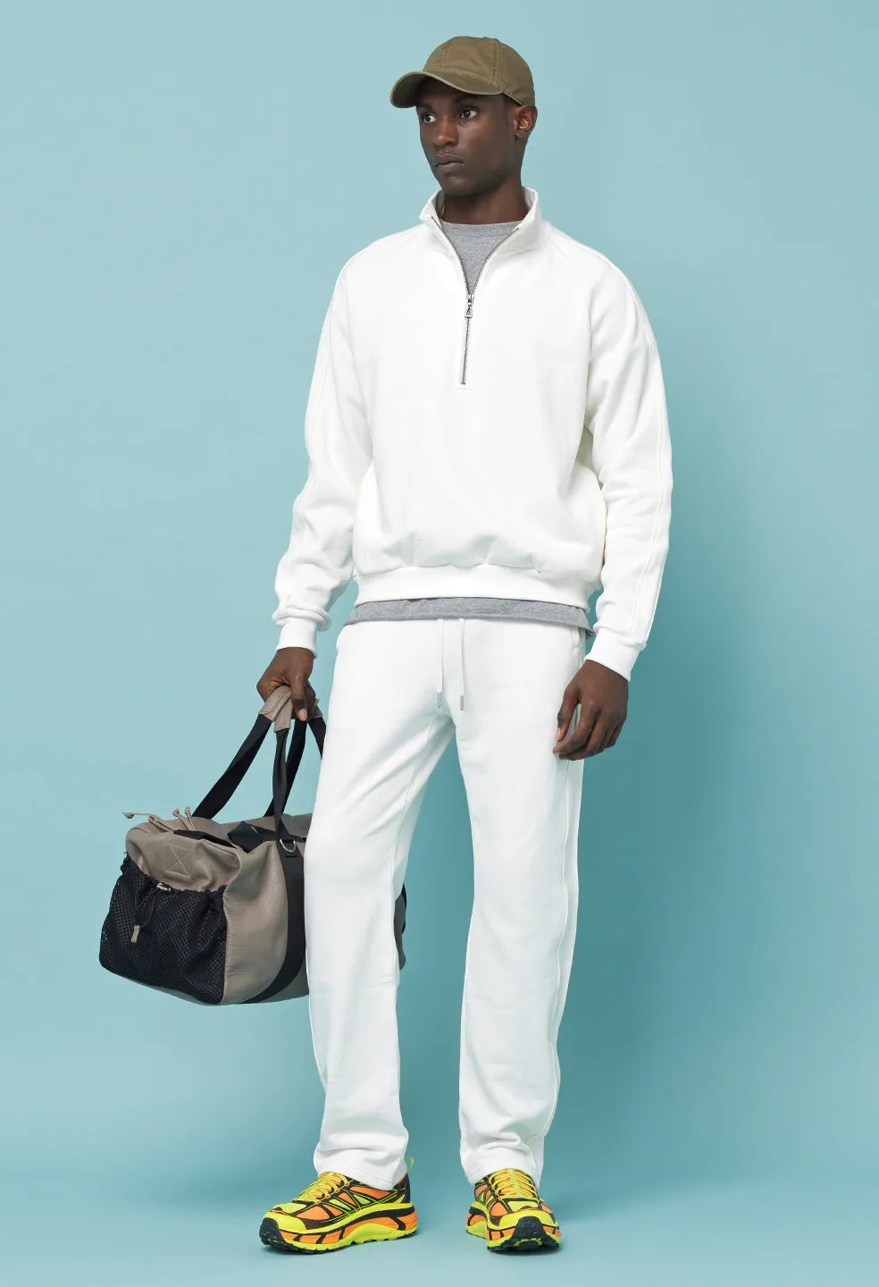 Munich Half Zip / Salt