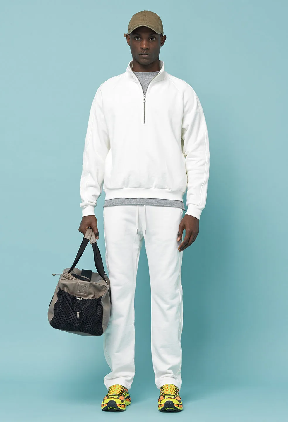 Munich Half Zip / Salt