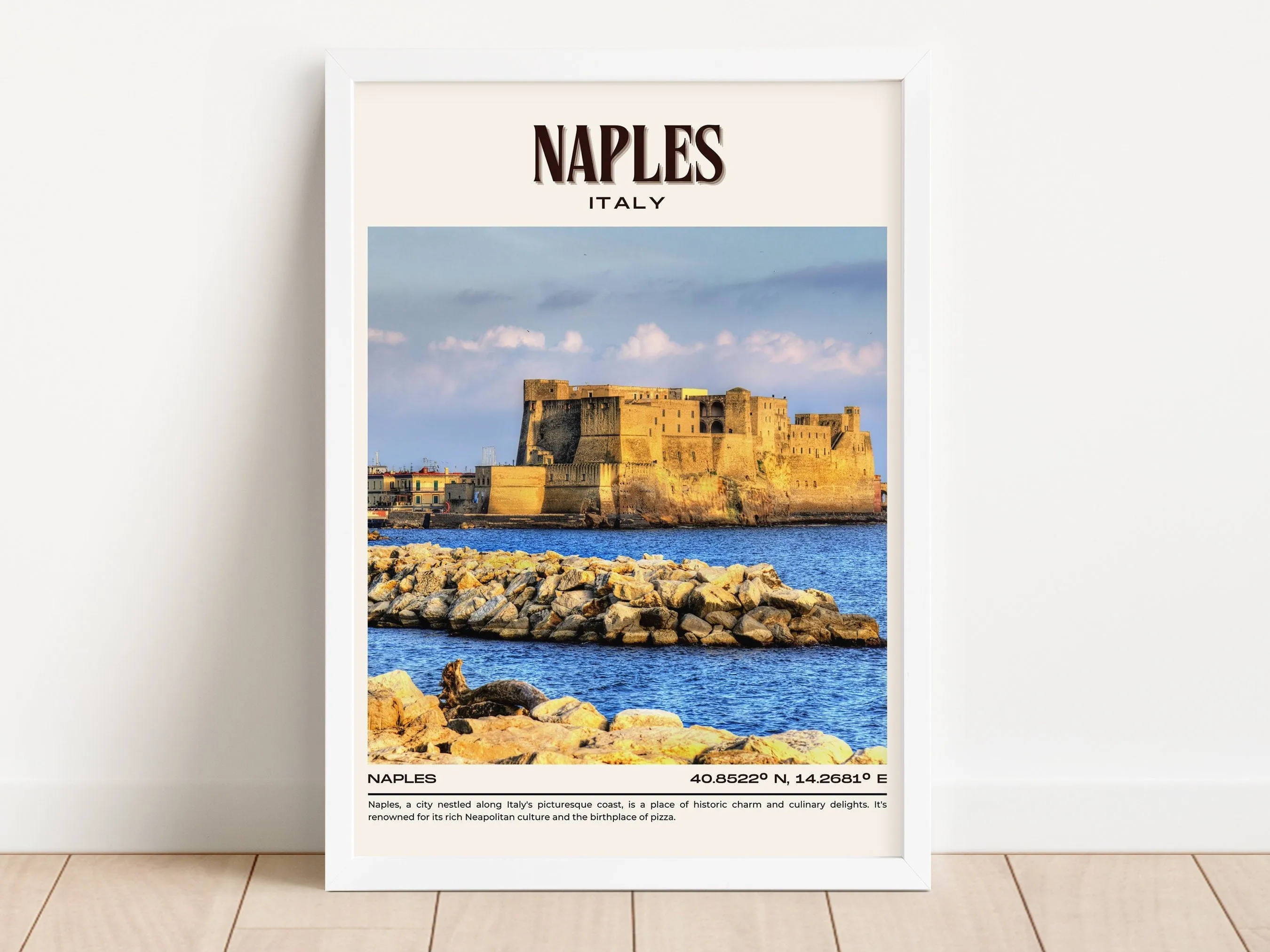 Naples Vintage Wall Art, Italy