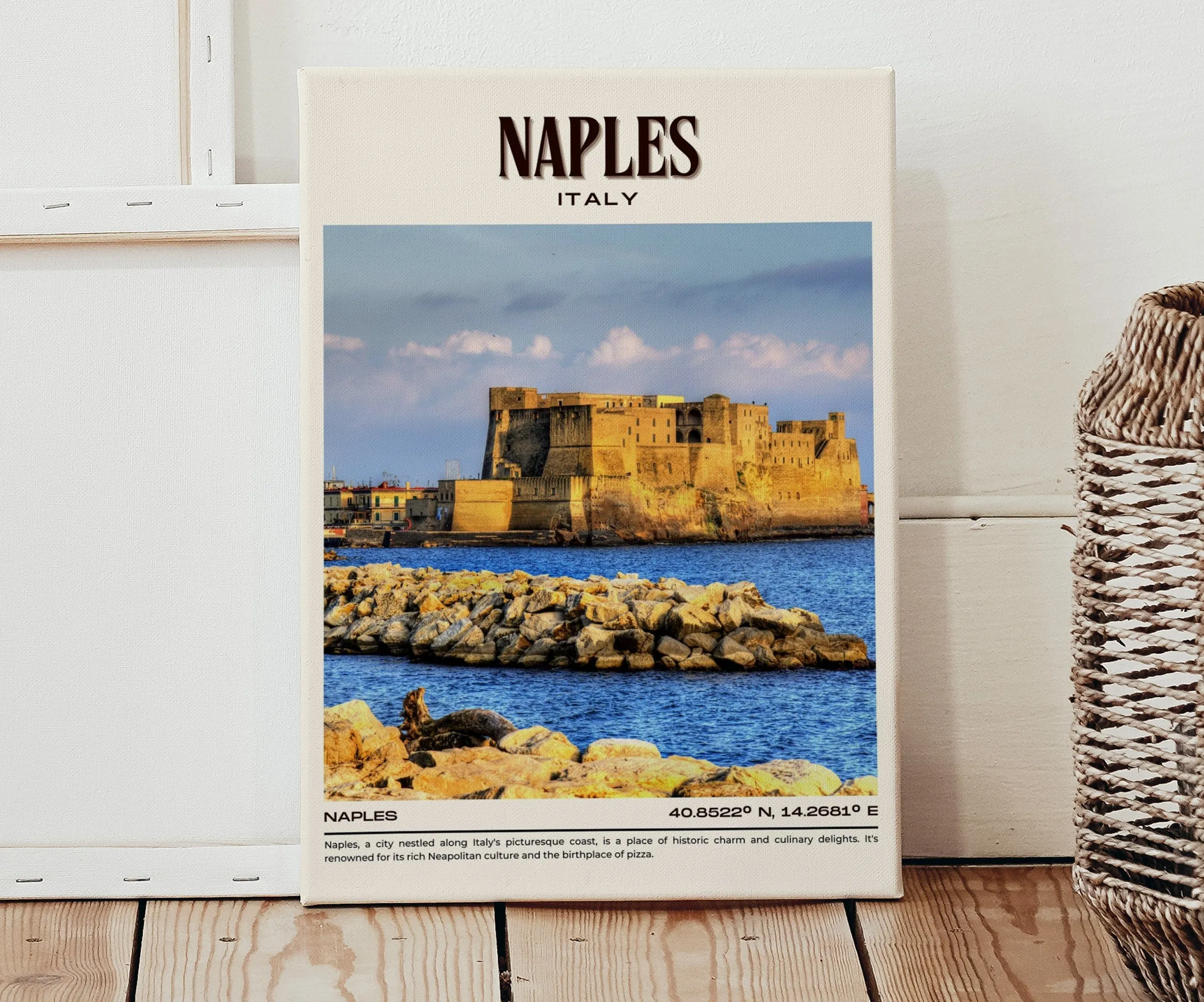 Naples Vintage Wall Art, Italy