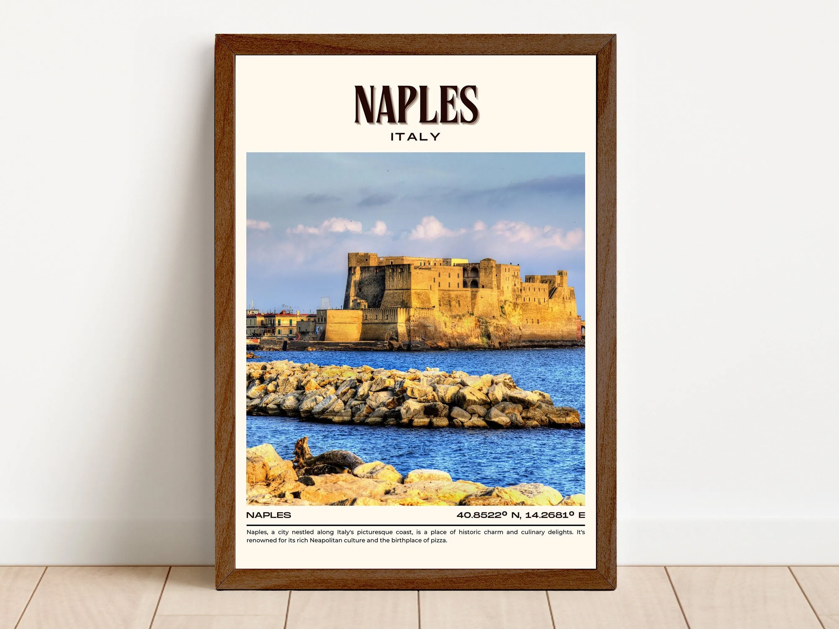 Naples Vintage Wall Art, Italy