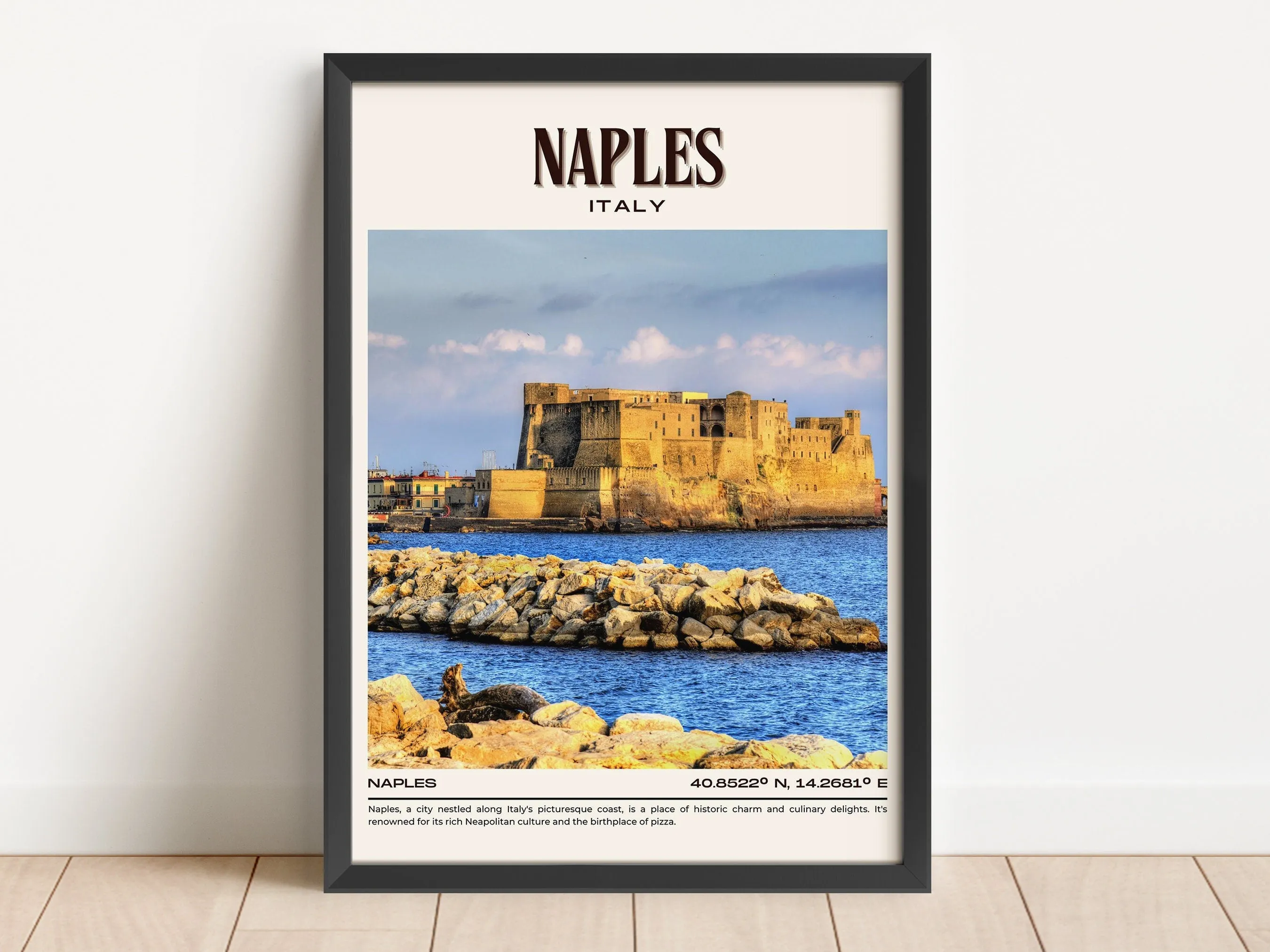 Naples Vintage Wall Art, Italy