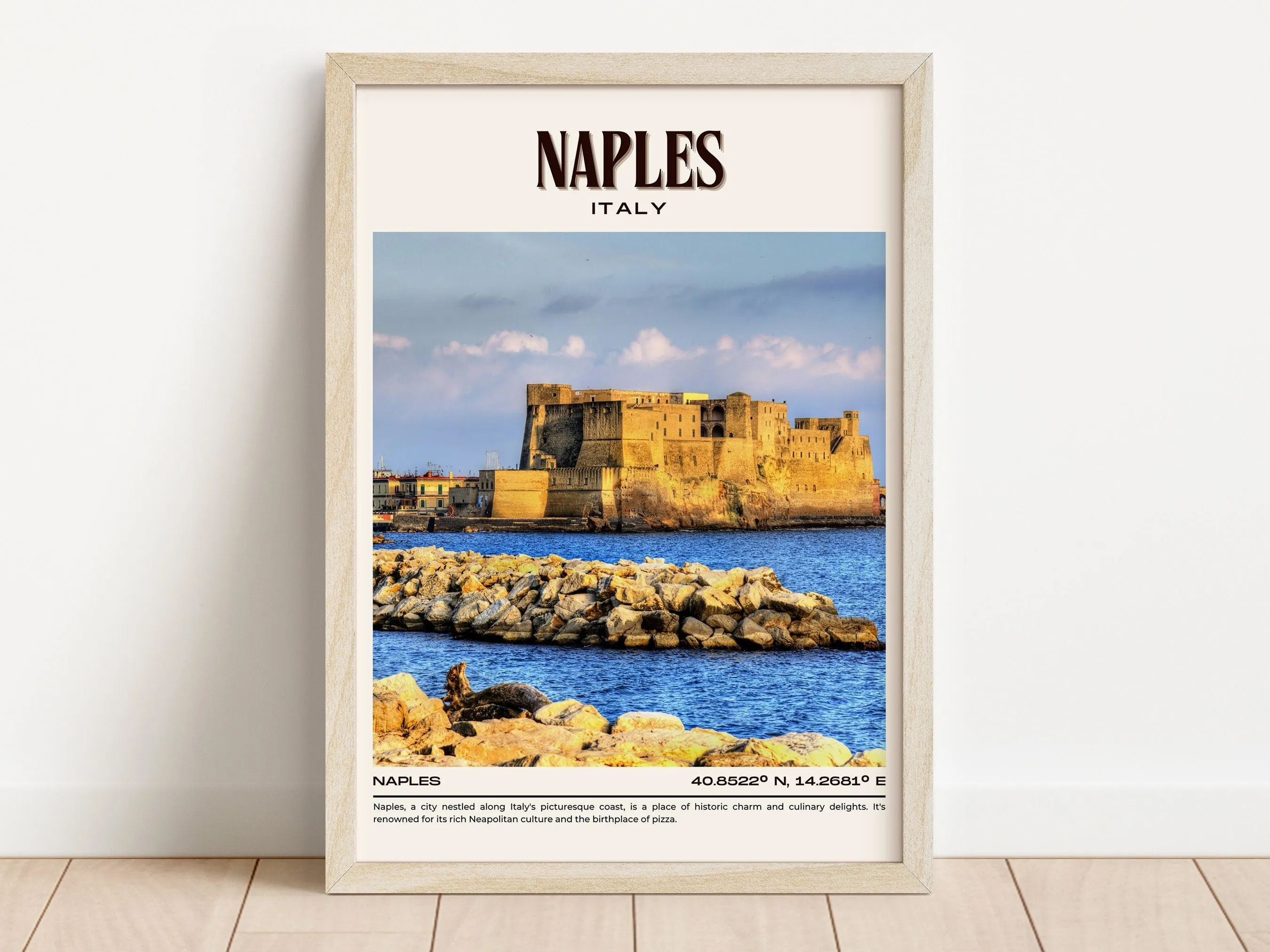 Naples Vintage Wall Art, Italy