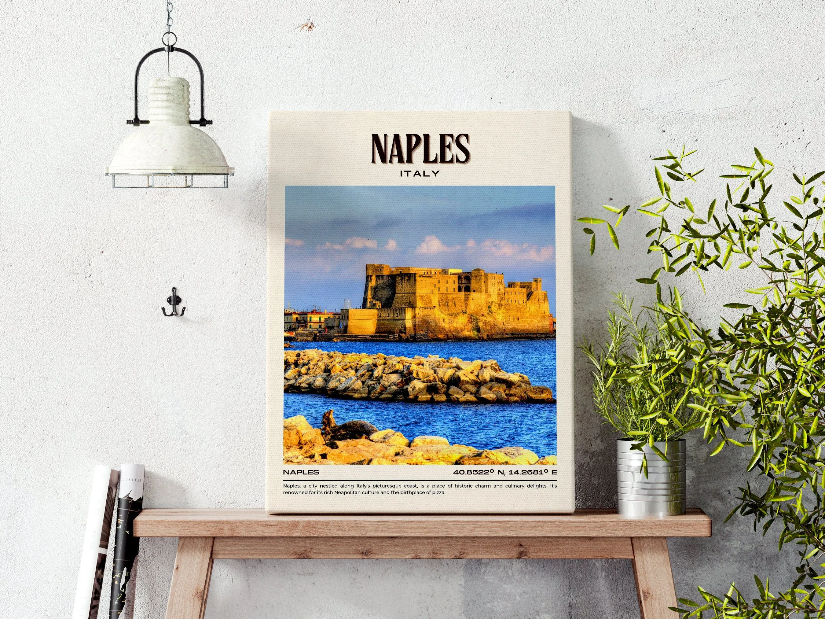 Naples Vintage Wall Art, Italy