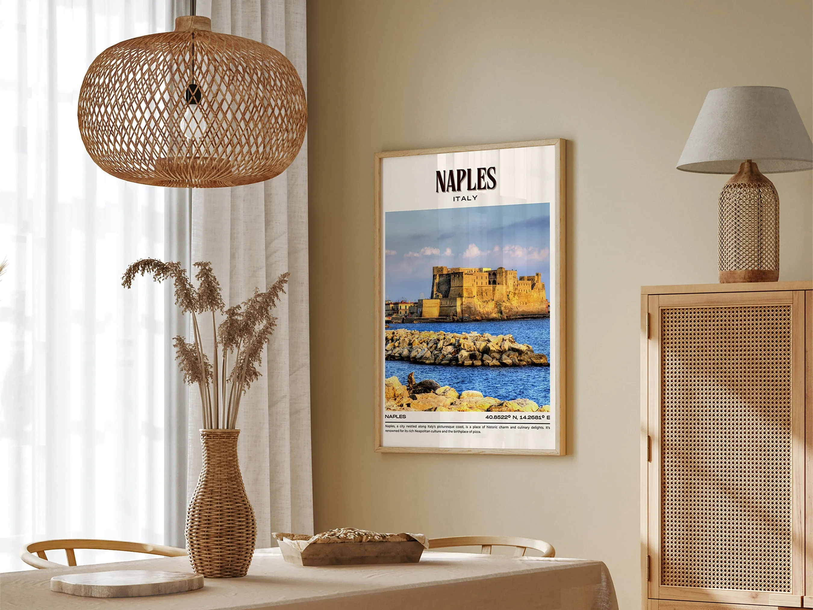 Naples Vintage Wall Art, Italy