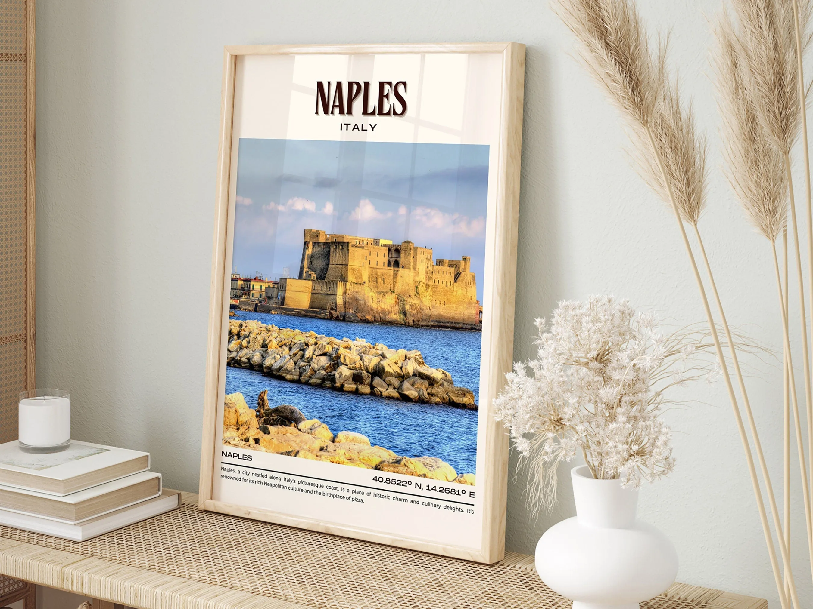 Naples Vintage Wall Art, Italy