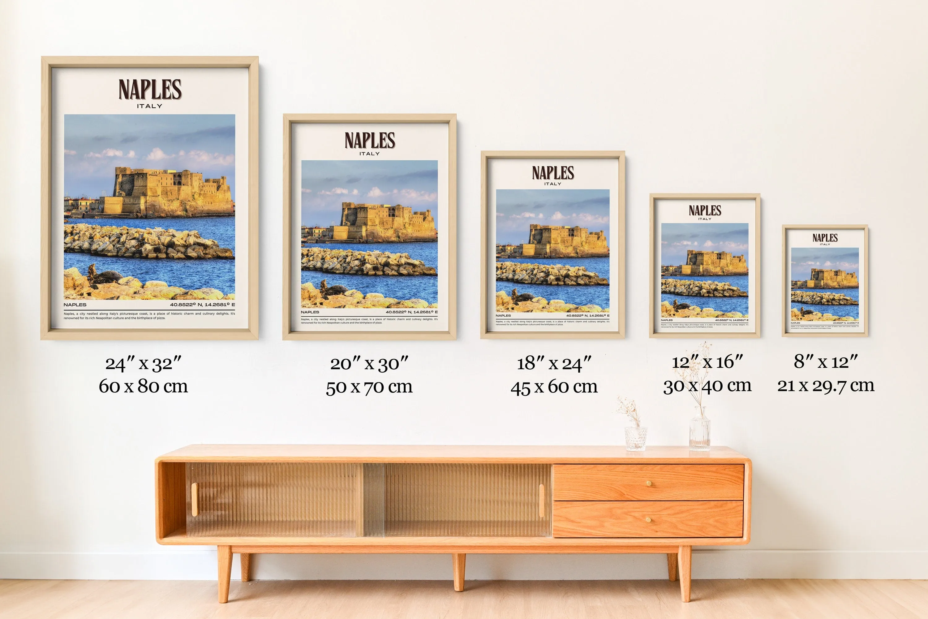 Naples Vintage Wall Art, Italy