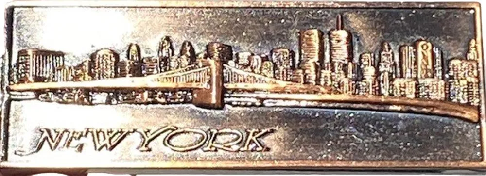 New York City Skyline Key Chain