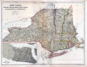 New York, Vermont, New Hampshire, Rhode Island, Massachusetts, & Connecticut