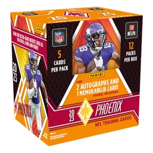 NFL - 2023 Phoenix Hobby Football Trading Cards (Display of 12)
