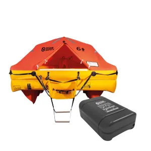 Ocean Safety Ultralite ISO Life Raft, 6-12 Person