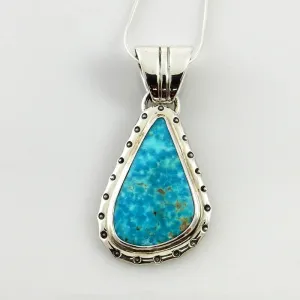 One of a Kind Sterling Silver Morenci Pendant