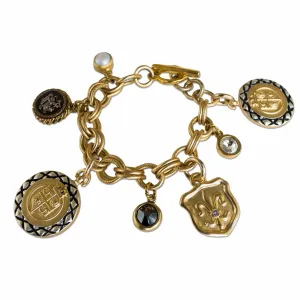 Or et Lune Charm Bracelet