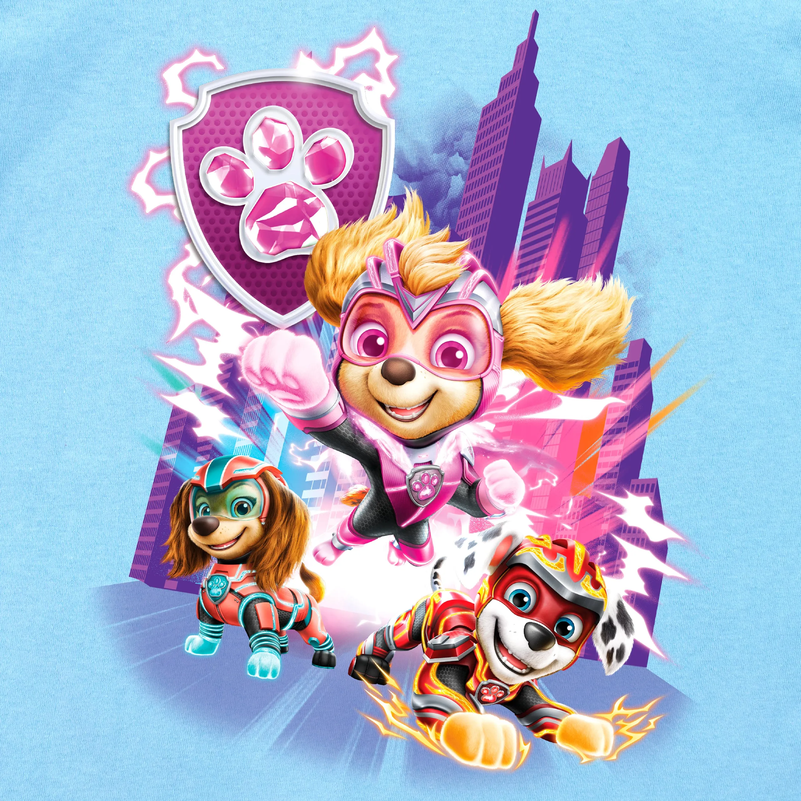 Paw Patrol Mighty Movie T-Shirt