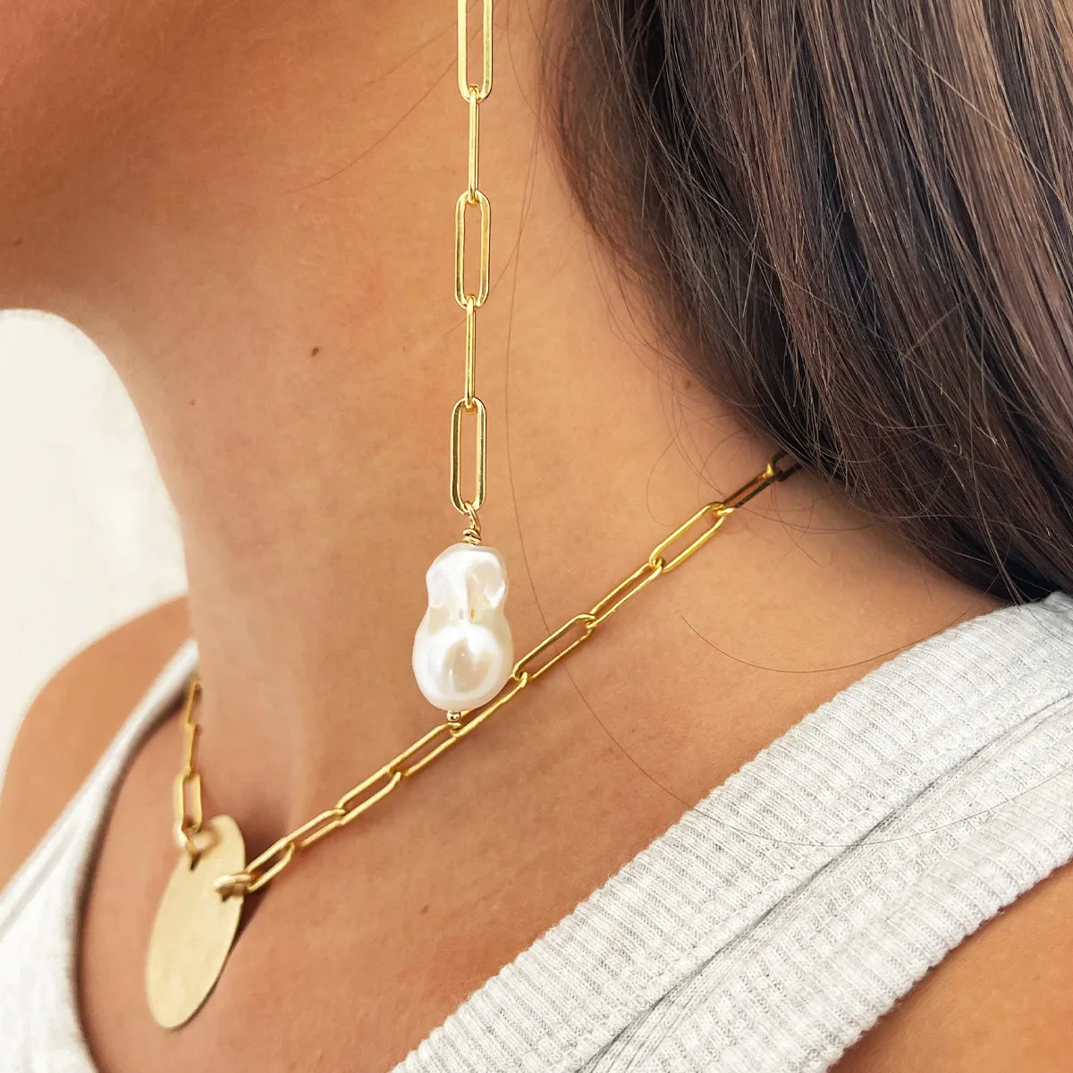 Pearl Chain Drops