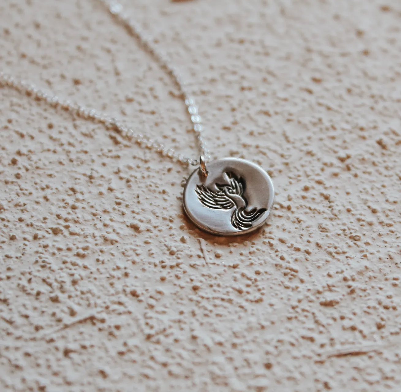 Phoenix Bird Necklace