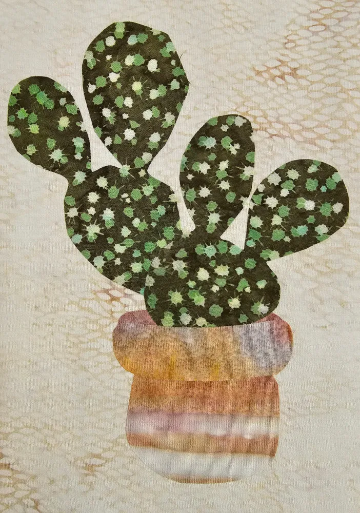 Pine Needles Prickly Pots Traditional Applique Quilt Kit PP01