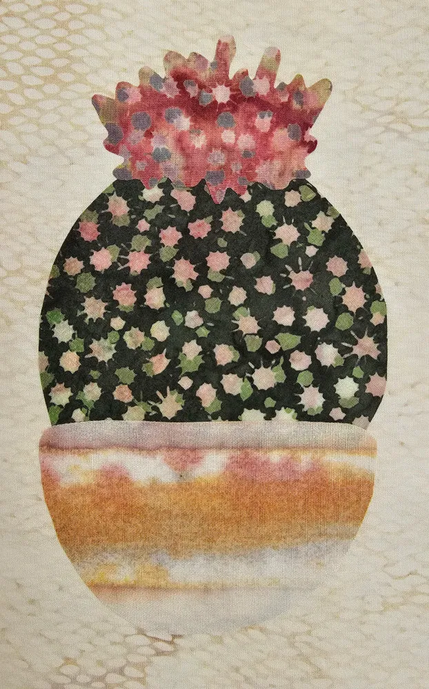Pine Needles Prickly Pots Traditional Applique Quilt Kit PP01